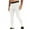 White, variant on Dagugfen Workout Leggings Mens Trackpants Mid Waist Breathable Running Gym Pants Tight Training Trousers