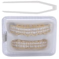 thumbnail image 2 of Hip Hop False Teeth,GoldPlated Brass Hip Hop Hip Hop Teeth Brace Hip Hop Teeth Set Seamless Integration, 2 of 14