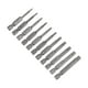 thumbnail image 1 of Juego de 12 piezas de puntas de destornillador de seguridad Torx T5-T40 Uxcell de acero S2, magnético, resistente a manipulaciones, de 2" de largo, 1 of 5