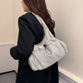 thumbnail image 4 of Hombro para Mujeres Múltiples Bolsas Desplazamiento Múltiple Vagabundo (gris Claro), 4 of 8