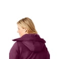 thumbnail image 5 of Woman Within Plus Size Arctic Parka Jacket & Hood 34" Long Down Blend Winter Coat, 5 of 6