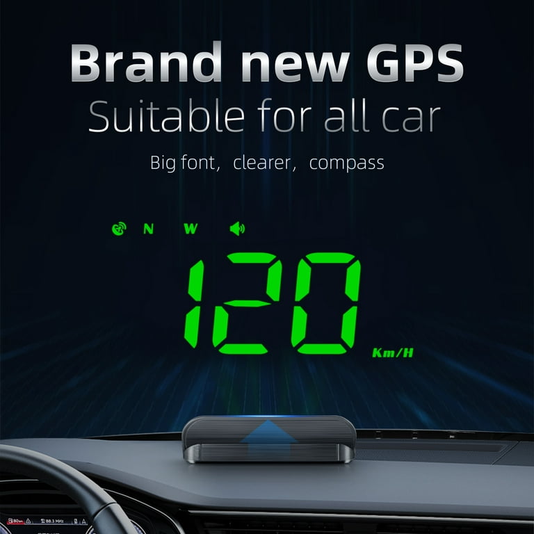Head Up Display Car HUD Universal 3.5-inch 2 Colour Screen with