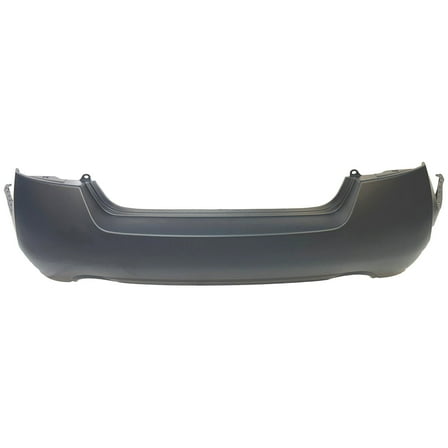 DCP Primed Rear Bumper Cover for 2007-2012 Nissan Altima Sedan Hybrid SL SR S CAPA