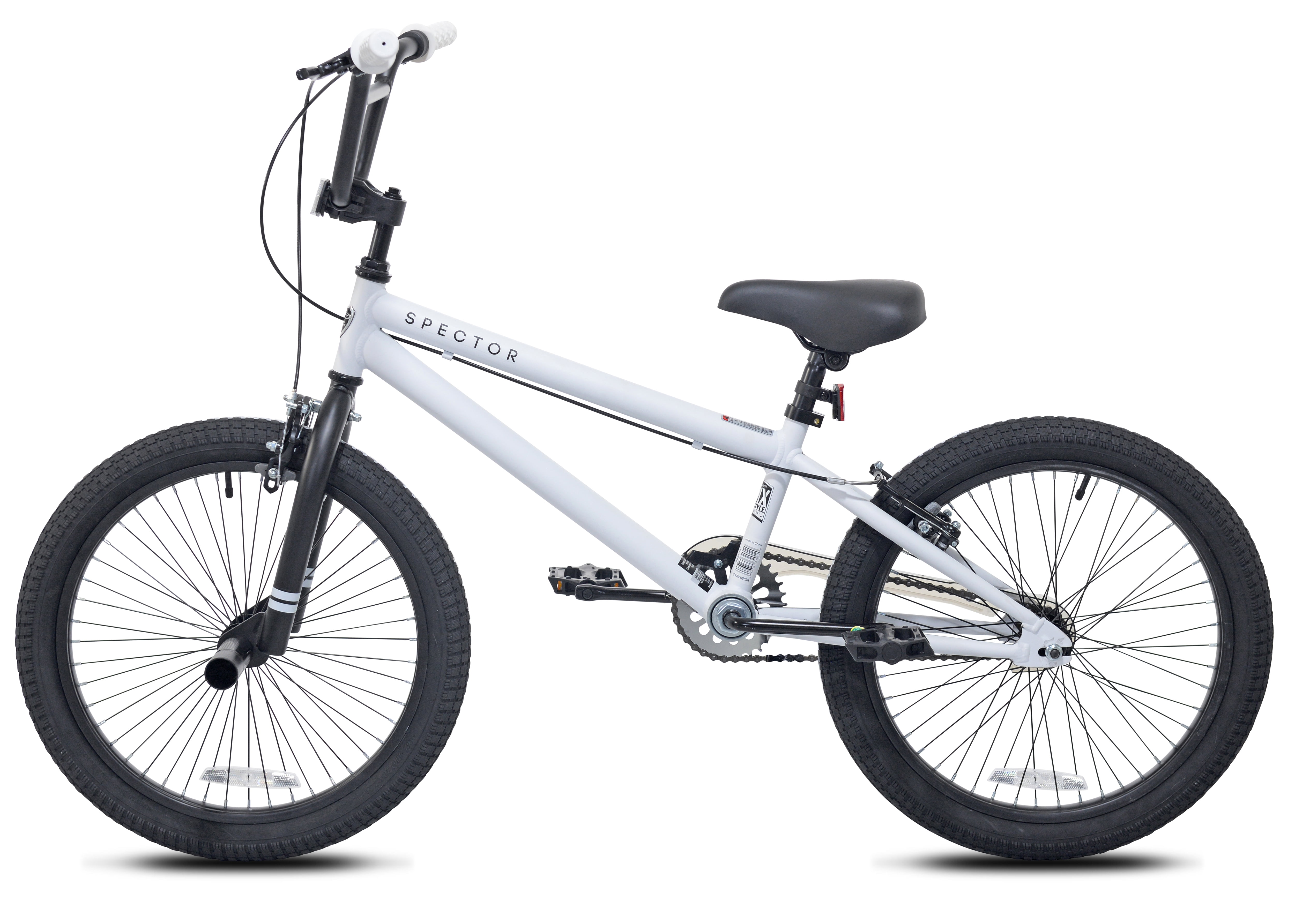 20 Kent Bicycles Spector BMX Bicycle Fits Rider 4 2 5 Black White Child Tween Teen Unisex Walmart