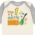 thumbnail image 4 of Inktastic Being One Rocks First Birthday Boys or Girls Long Sleeve Baby Bodysuit, 4 of 5