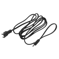 Moluckfu Extension Cord for Lift Chair Black Plastic 1Pcs