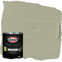 Glidden One Coat Interior Paint and Primer, Photo Gray / Green, 1-Quart, Eggshell