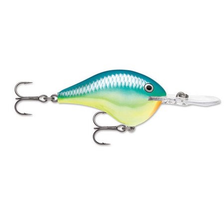 UPC: 0022677328126 | Rapala RDT08CRSD DT Series Crankbait DT8 Caribbean 2 3/8oz Fishing Lure
