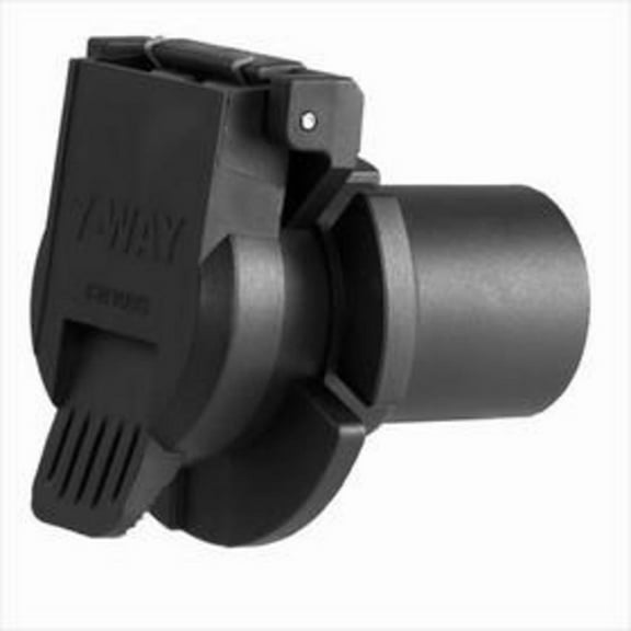 CURT 56415 Replacement Twist-Lock Vehicle-Side RV Blade 7-Pin Connector, Factory Tow Package and USCAR Socket Required