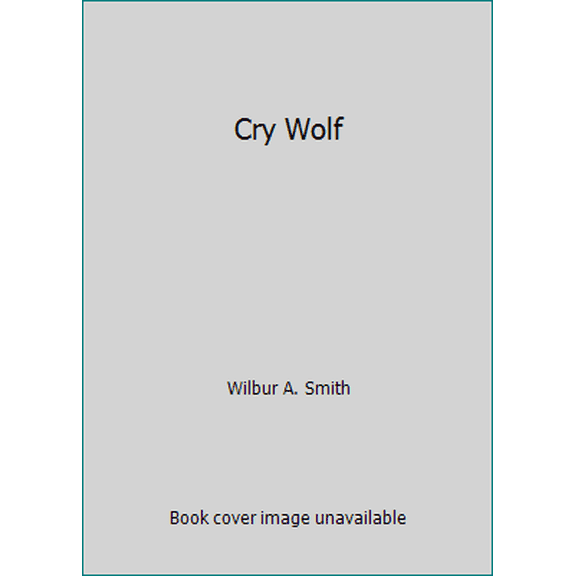 Pre-Owned Cry Wolf (Hardcover) 038512449X 9780385124492