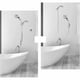 thumbnail image 3 of Juego de ducha de mano con botón, cabezal de ducha de baño multifunción presurizado, (ducha de un botón) ILoveMilan Rojo Verde, 3 of 5