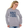 thumbnail image 3 of United States Navy Proud Father Men's Crewneck Sweatshirt Brisco Brands L, 3 of 6