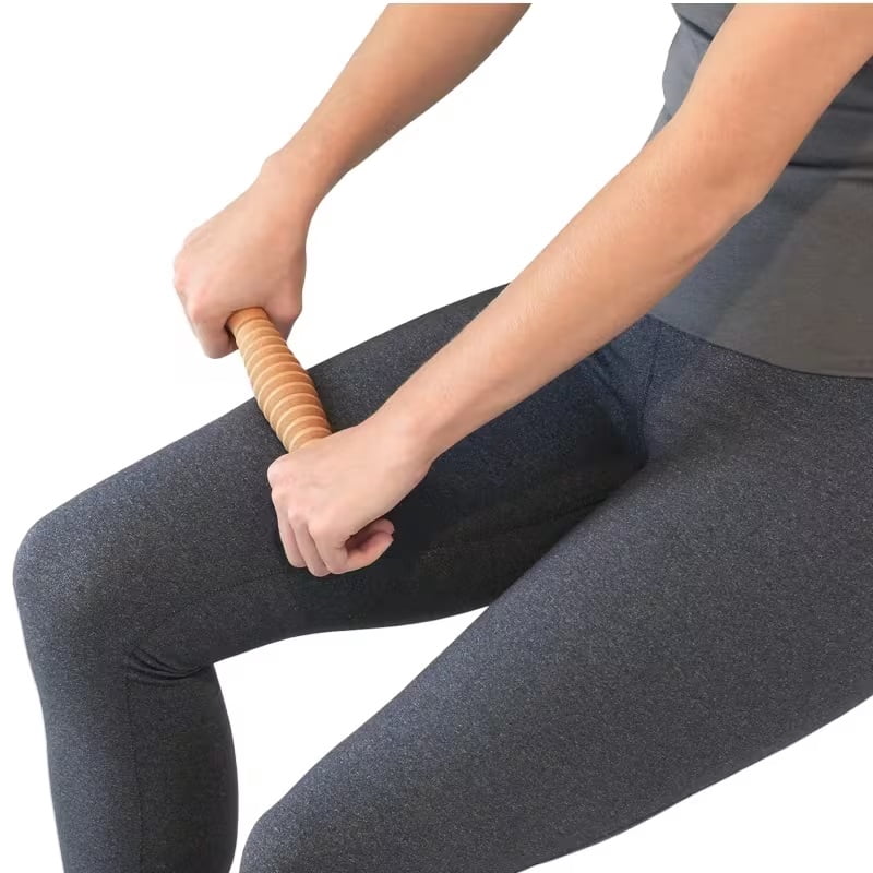 Wooden Foot Roller Massager | Stress Relief | Relax Your Feet | Foot Care | Natural Wood | Home Massage Tools