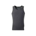 thumbnail image 1 of Jumpingount Ropa interior térmica para hombre, chaleco de terciopelo grueso para otoño e invierno, capa básica para el hogar y la oficina, Tops cálidos, conjuntos de ropa chaleco negro Jumpingount  AP013593-02, 1 of 4