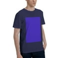 thumbnail image 2 of Bingfone Darkblue Men'S Loose Fit Short-Sleeve Pocket T-Shirt, 2 of 7
