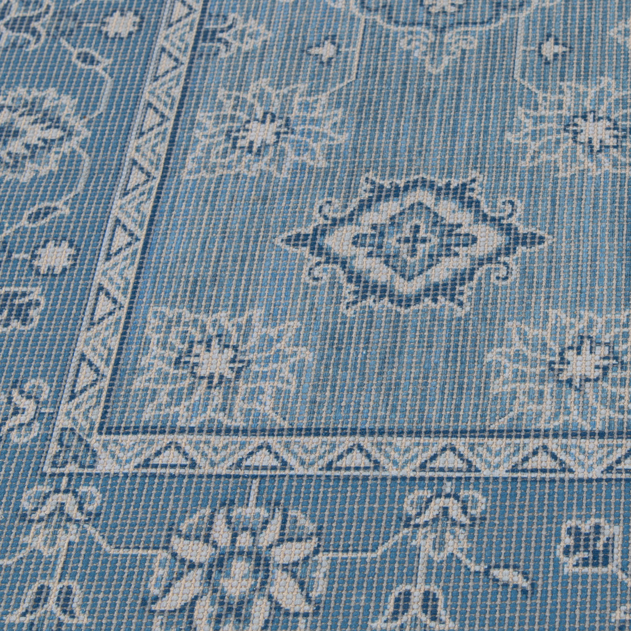 Better Homes & Gardens Blue Lillian Dainty Persian Area Rug, 5'x8'