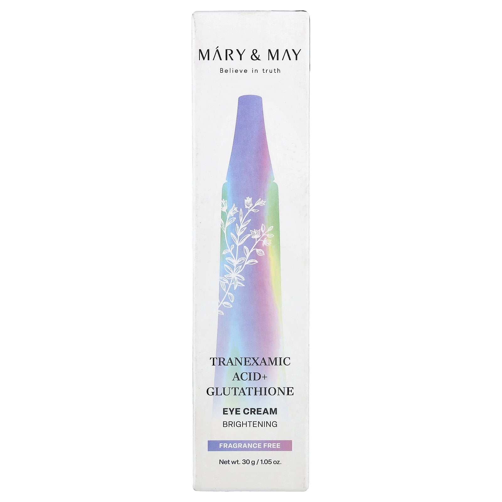 mary & may tranexamic acid + glutathione eye cream ingredients New Moon Ph. – Skin Vitality USA main image 1