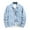 b_Light Blue, variant on Xysaqa Men's Casual Long Sleeve Denim Jacket Men Big & Tall Jean Trucker Coat Outwear with Multi Pockets M-4XL