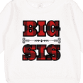 thumbnail image 3 of Inktastic Big Sis Buffalo Plaid Sister Toddler Sweatshirt, 3 of 4