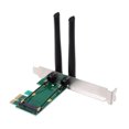 thumbnail image 2 of Wireless Card WiFi Mini PCI-E Express to PCI-E Adapter with 2 Antenna External for PC Style B, 2 of 6