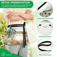 thumbnail image 4 of Yayeee Waist Apron with Pockets for Cooking Waterproof Half Server Aprons, Cute Halloween Pumpkins, 4 of 7