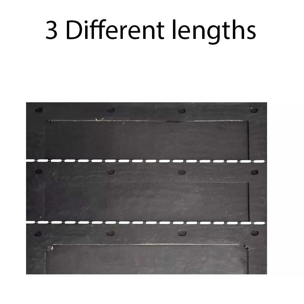 CAT Universal Mud Flap (Set of 2) – Customizable Fit with 3 Cuttable Lengths