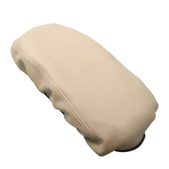 Waterproof Beige Tan Armrest Cover Center Console Cover for Hyundai Sonata 2015-2019 Replacement