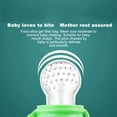 thumbnail image 3 of Bueautybox Baby Fresh Fruit Food Feeder Nibbler Pacifier |Training Massaging Toy | Food Grade Soft Safe BPA-Free Silicone Pouches| Babies Toddlers, 3 of 7