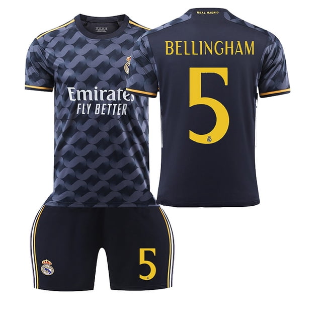 Real Madrid away kit for children season 23/24 5 BELLINGHAM Children's size28
