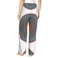 thumbnail image 3 of Haiem Mandala Women's Pajama Pants Ultra Lightweight Pjs Bottoms Sleepwear Bottom Pants With Pocket Drawstring-Medium, 3 of 9