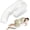 Cloud, variant on U-Shaped Full Body Pillow for Side Sleepers – 51-Inch Body Pillow with Ear Piercing Design – Cooling Pregnancy Pillow Orthopedic Support for Back, Neck & Hip – Soft Washable Velvet Cover