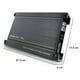 thumbnail image 2 of Amplificador Mono Block Steelpro Tecnología Nano 2000 W Color Negro, 2 of 5