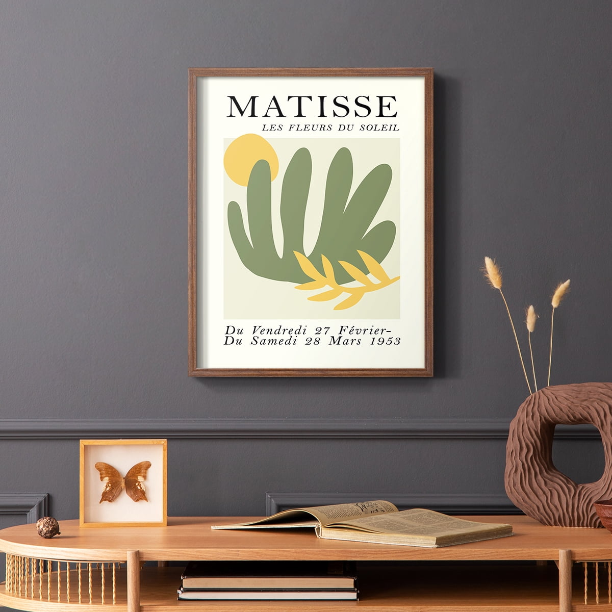Matisse CCLXXVIII in Solid Wood 8 x 10 Framed Print