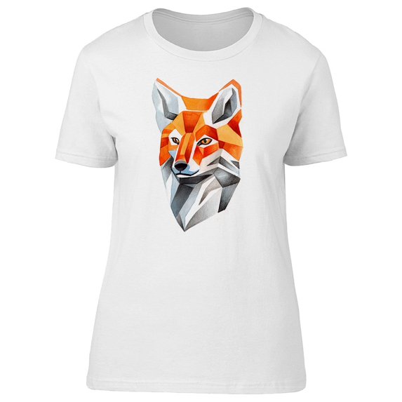 Portrait Polygonal Fox Head Tee Men's -Image by Shutterstock