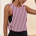 thumbnail image 2 of fatyb Womens Workout Tank Tops Open Side Crop Athletic Shirts Sleeveless Running Basic Tees Activewear, 2 of 7