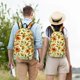 thumbnail image 4 of Balery Sunflowers And Butterflies Mochila Clásica Impresa Básica para Viaje, Mochila Escolar Resistente al Agua, Mochila de Lona con Correas Ajustables-Medium, 4 of 5