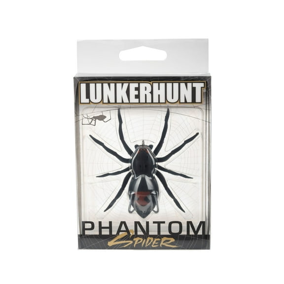Lunkerhunt Phantom Spider Topwater Bait, Widow Maker, 2.25 in, 1/2 oz