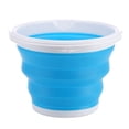 thumbnail image 2 of Portable Mini Folding Bucket Washing Machine machine mini folding Home Travel Sonic Turbine USB ABS Laundry Cleaner, 2 of 7