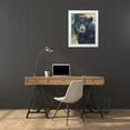 thumbnail image 3 of Wallich, Richard 26x32 White Modern Wood Framed Museum Art Print Titled - Art Bear, 3 of 4