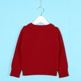 thumbnail image 4 of XQYLOS Toddler Boys Girls Crewneck Cardigan Sweater, Long Sleeve Button Down Knit Top, Cotton School 𝖴niform Outwear for Kids Casual and School Activities, Comfortable and Warm, 4 of 6