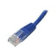 StarTech.com Ethernet Cat5e Câble - 2 Pi - Bleu - Câble de Raccordement - Câble Réseau Moulé Cat5e - Câble Réseau Court - Câble Ethernet - Cat 5e - Câble de Raccordement - 2 Pi (M45PATCH2BL) - pour P/N: MCM110SC2P – image 1 sur 4