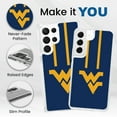 thumbnail image 2 of West Virginia Mountaineers HD Phone Case for Samsung Galaxy S23+ (Stripe) by Affinity Bands, 2 of 3
