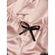 thumbnail image 4 of Pijama de satén para mujer, juego de 4 pijamas de lencería de encaje floral con albornoz, rosa XXL TUNC Sencillez, 4 of 5