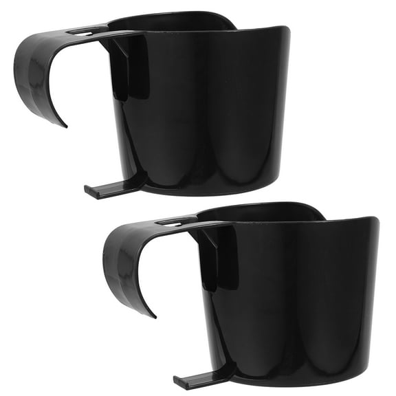 MLINS 2pcs  Above Ground Pool Cup Holder Pool Side Plastic Beverage Rack Hook Type Water Bottle Holder
