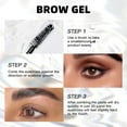 thumbnail image 3 of Eyebrow Pen and Eyebrow Gel - 2025 New Upgrade Eyebrow Pencils for Women with Fork-Tip & Brow Gel Clear, Magical 2-in-1 Dual-Ended Brow Pen for Fuller-Looking Defined Brows, Stay All Day, 3 of 6
