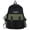 black and green, variant on Junior and Senior High School Student BagFashion Locked Campus Backpack Large Capacity Casual Simple Backpack