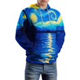 thumbnail image 5 of Starry Night Reflection-1 3d Sweatshirts Hoodie Fashion Casual Personality Men's Women Street Hoodie Pullovers Long Sleeve Comfortable Top, 5 of 6