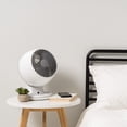 thumbnail image 3 of Woozoo C18T Remote Controlled Oscillating Circulating Fan, White, 3 of 9