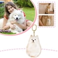 thumbnail image 3 of Dog Hair Keepsake Capsule Keychain Translucent Pet Fur Memorial Bottles with Keyring, Portable & Odor-Proof, Cute Dog Hair Collector Storage for Pet Lovers, 3 of 9