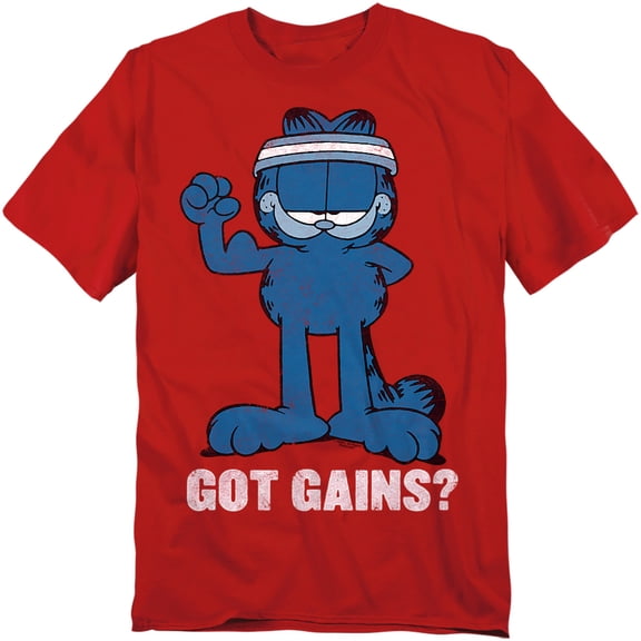 Garfield T-Shirt Got Gains Unisex Graphic Tee For Men & Women